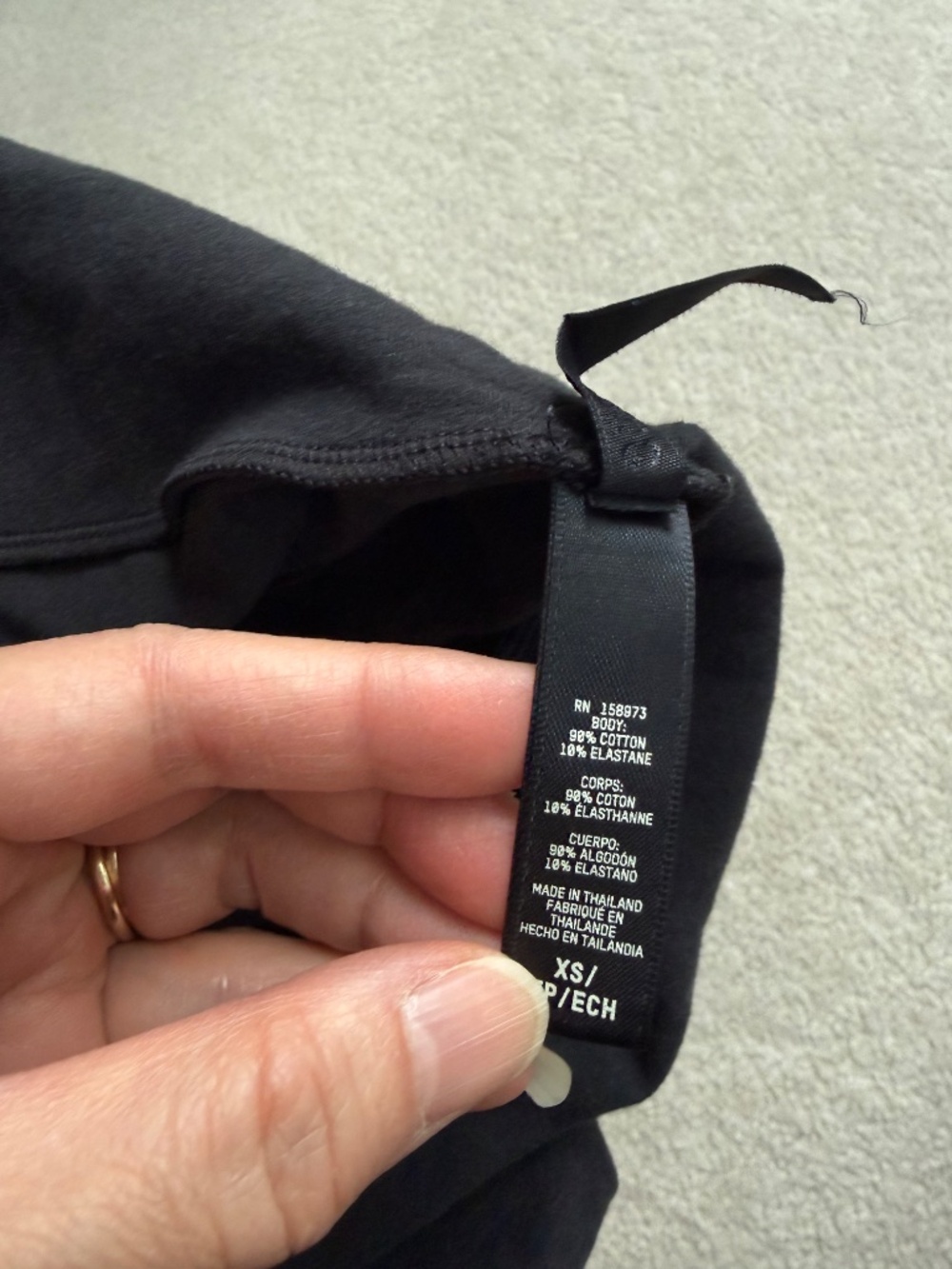 SKIMS Black High-Waist Flare Leggings - Picture 6 of 6